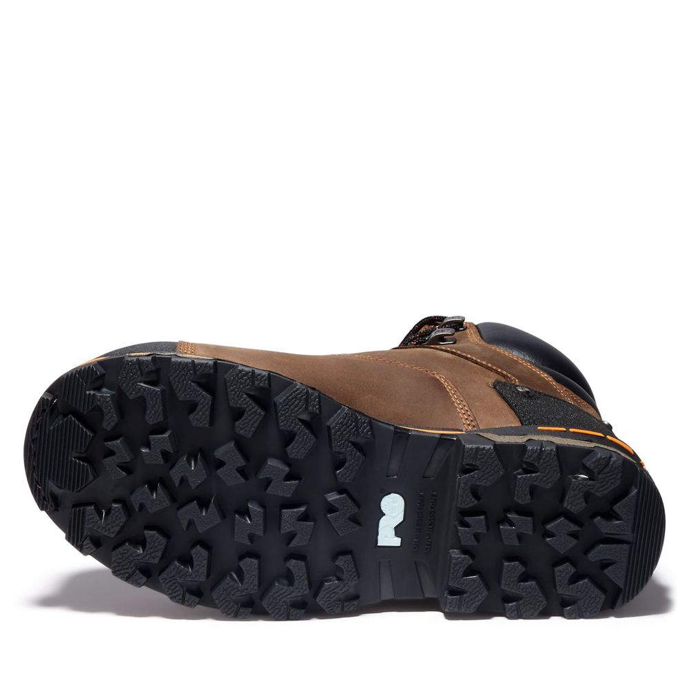 Botas de Trabajo Timberland Hombre Pro® Boondock 6\" Comp Toe Marrones/Negras - Chile GQA-054872